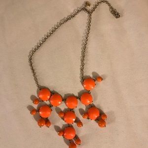 Beautiful orange JCrew necklace